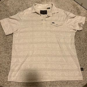 Howler Bros quarter button up white